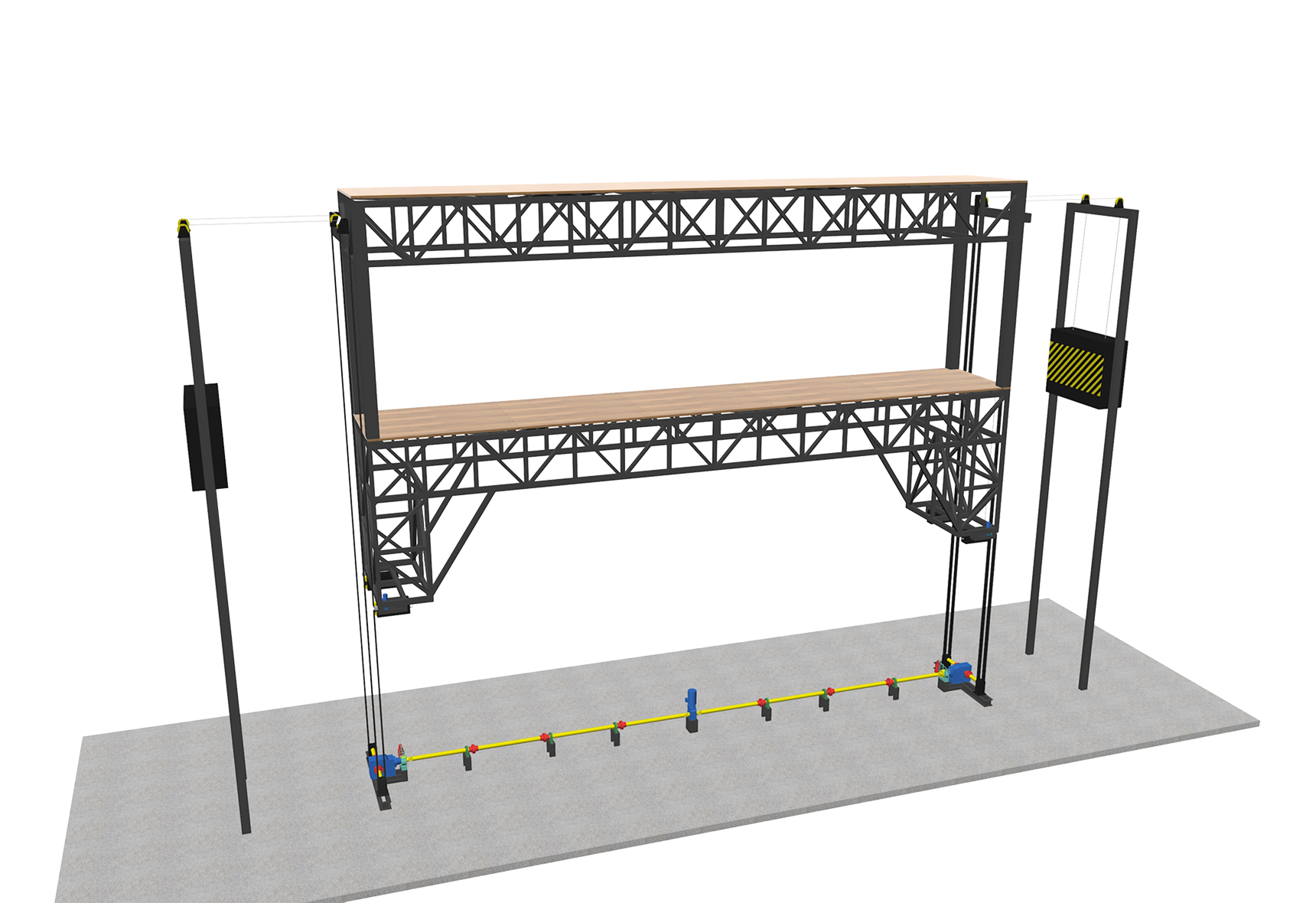 鏈條式傳動(dòng)升降舞臺(tái)